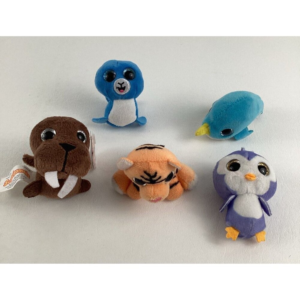 Suprizamals Mini Plush Stuffed Animals Lot Walrus Seal Beverly Hills Teddy 2016